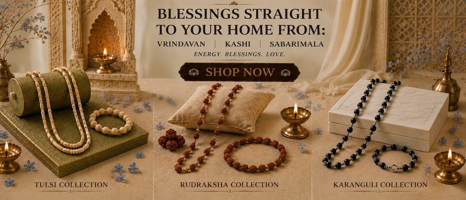 blessings straight to your home from vrindavan kashi and sabarimala by dharmik life