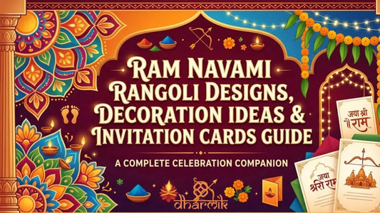 Ram Navami Rangoli Designs, Decoration Ideas & Invitation Cards Guide