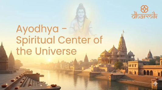 spiritual view of Ayodhya with Ram Mandir