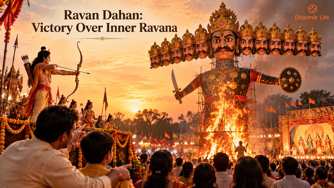 What is the ravan dahan significance in the Ramayana?