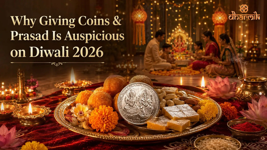 Why Giving Coins & Prasad Is Auspicious on Diwali 2026 Dharmik