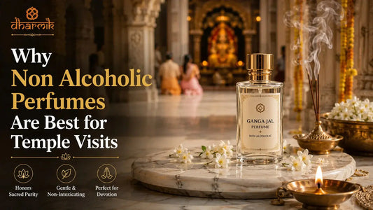 why are non alcoholic perfumes best for temple visit