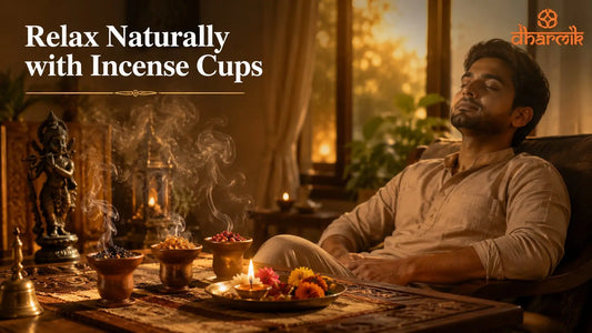 "Relax Naturally with Incense Cups"