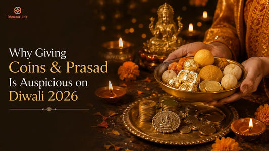 Why giving coid and prasad is auspicious