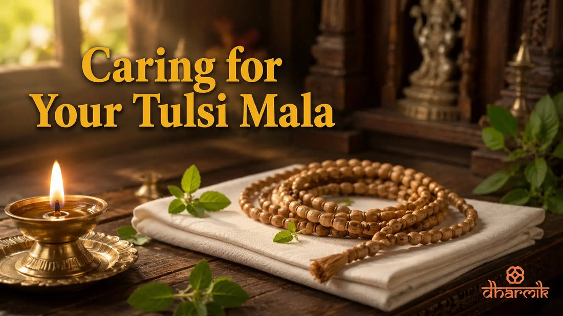 Caring for the mala during daily use