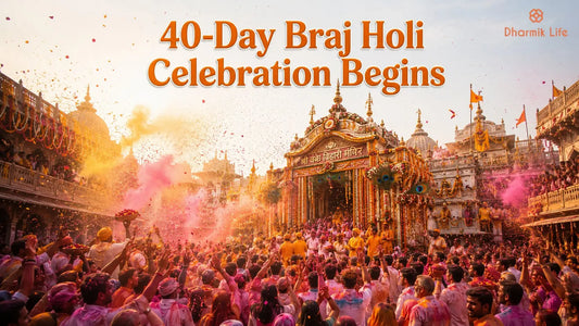 Holi Braj 40 Days Festival Timeline Traditions
