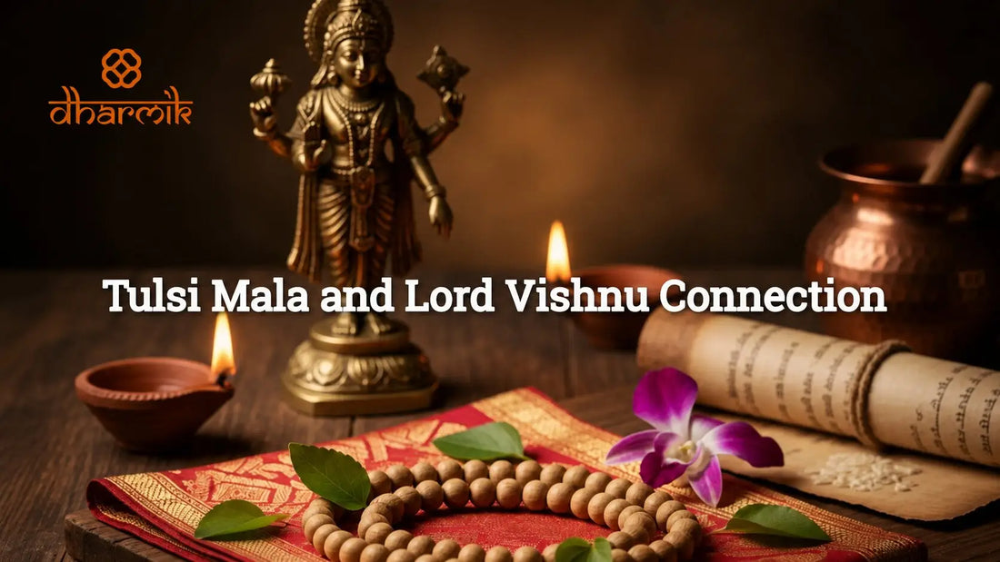 TUlsi mala and vishnu connection