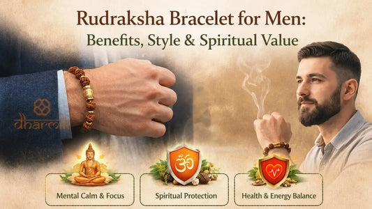 Rudraksha bracelet for men