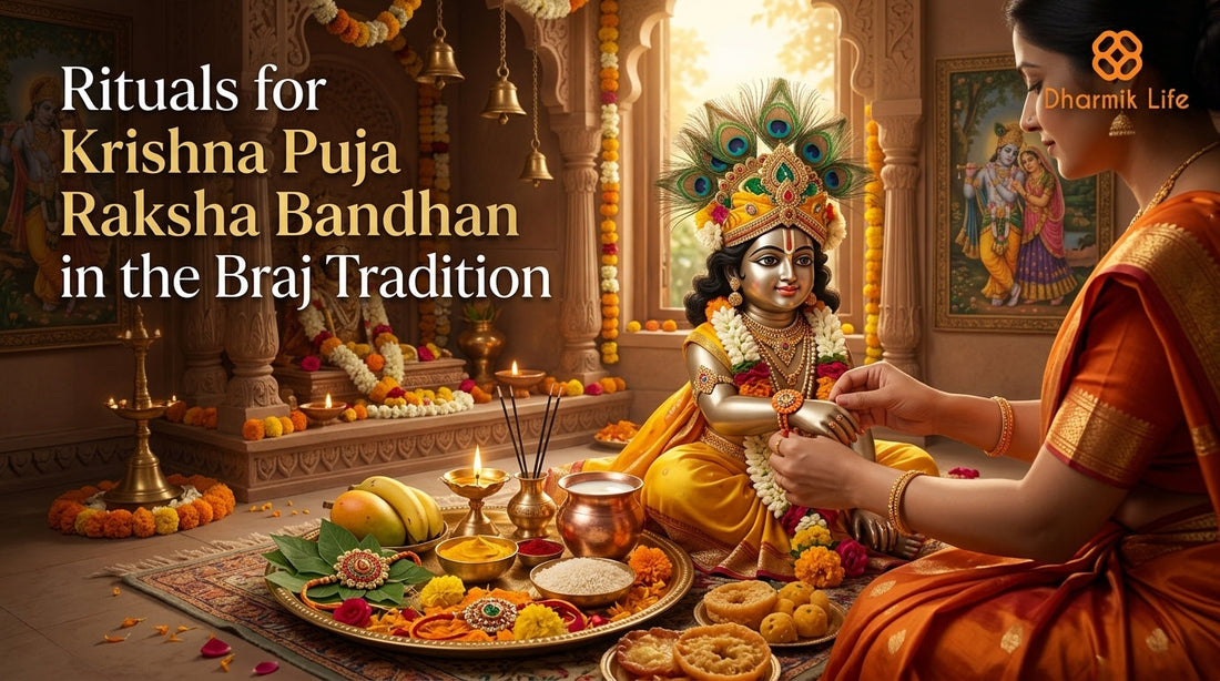 Rituals for Krishna Puja by Dharmik Life