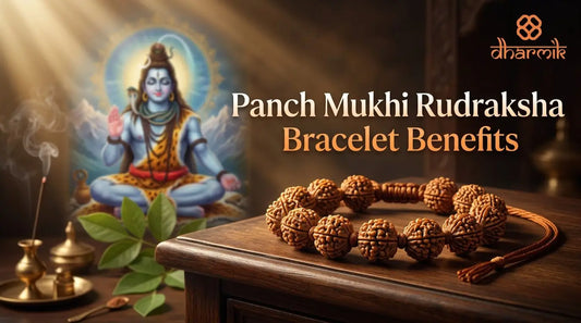 "Panch Mukhi Rudraksha Bracelet Benefits"