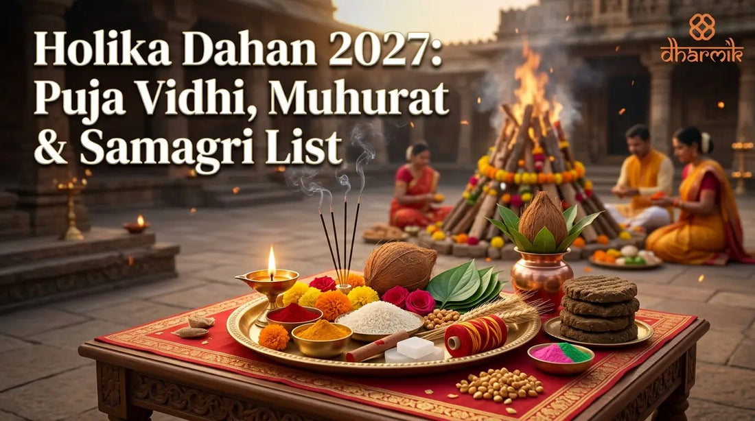 "Holika Dahan 2027: Puja Vidhi, Muhurat & Samagri List"