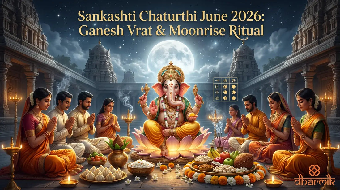 Sankashti Chaturthi June 2026: Ganesh Vrat & Moonrise Ritual