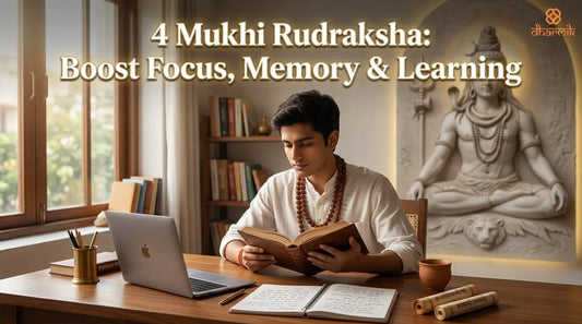 4 Mukhi Rudraksha for Focus: A Spiritual Guide from Kashi