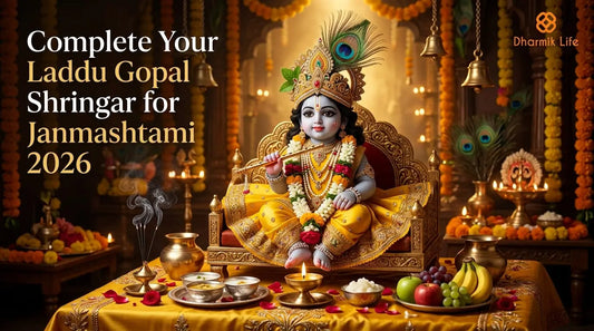  Laddu Gopal Shringar for Janmashtami 2026 by Dharmik life