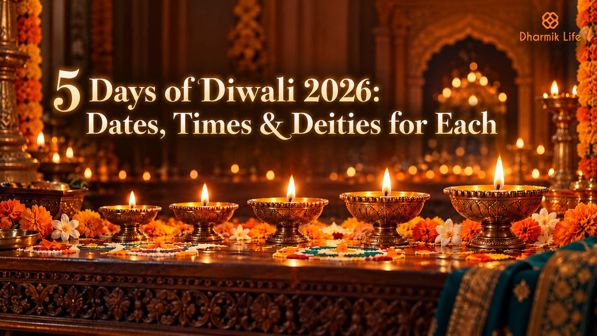 5 Days of Diwali 2026: Dates, Times & Deities for Each – Dharmik