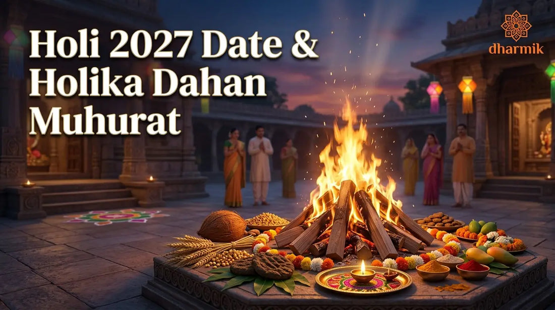 Holi 2027 Date & Holika Dahan Muhurat