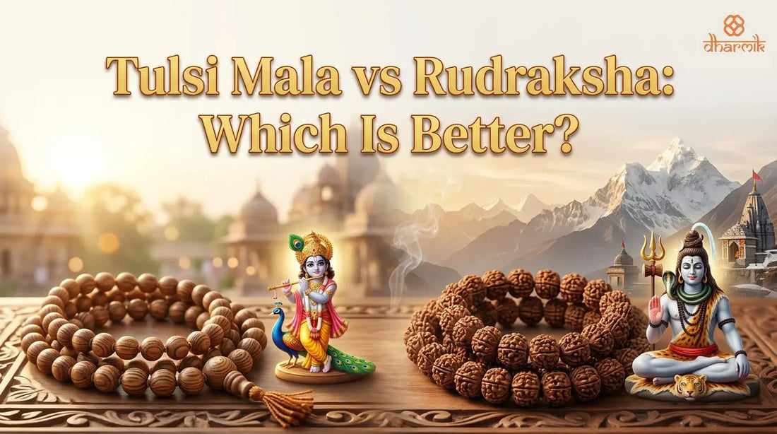 Tulsi Mala vs Rudraksha 2026