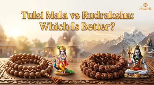 Tulsi Mala vs Rudraksha 2026