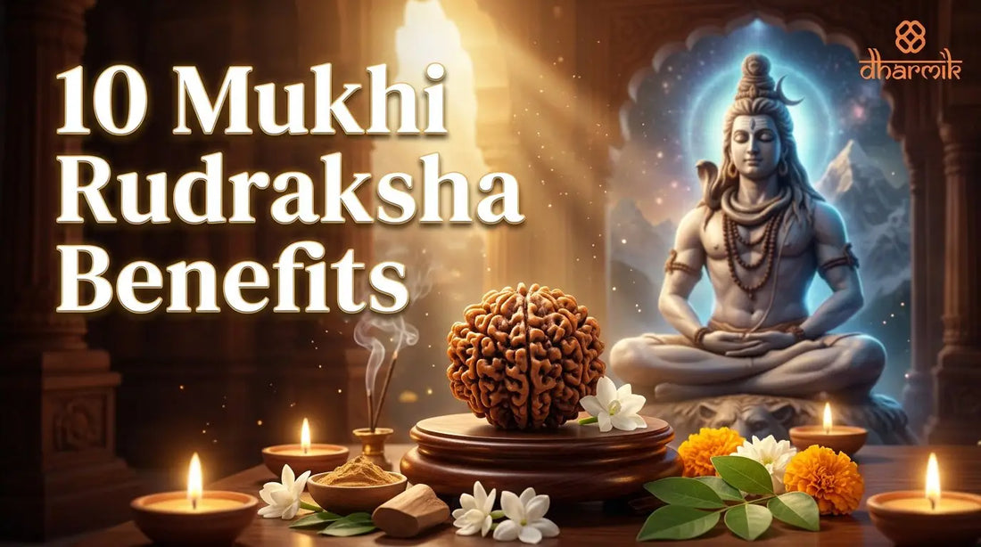  10 Mukhi Rudraksha Benefits 