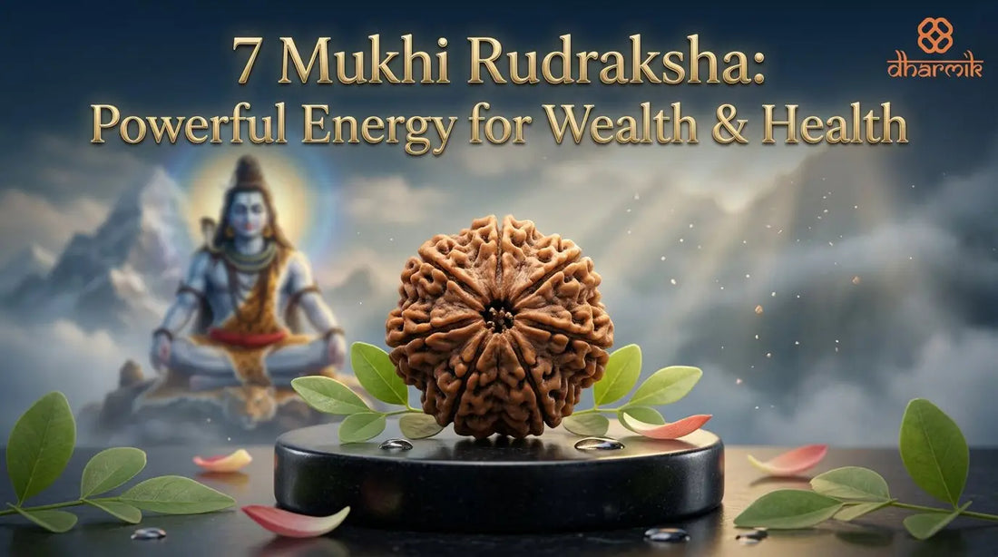 7 Mukhi Rudraksha: Powerful Energy for Wealth & Health