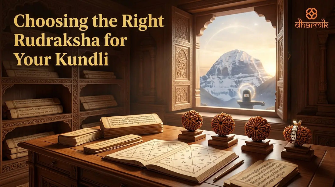 "Choosing the Right Rudraksha for Your Kundli"