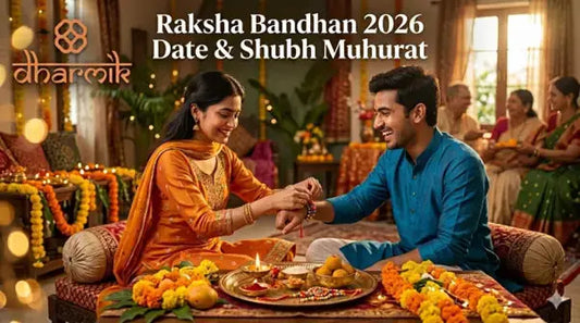 A hyper-realistic Raksha Bandhan scene of a sister tying rakhi on her brother’s wrist in a warmly lit, festively decorated Indian home.