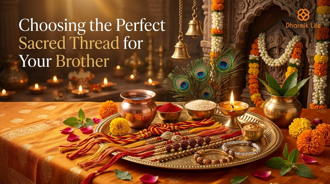 Perfect Sacred Thread for Your Brother by Dharmik life