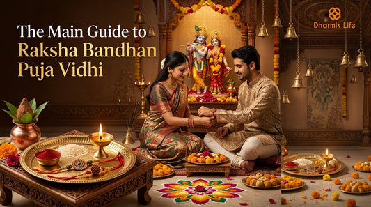 Step by Step Rakhi Ceremony by Dharmik life