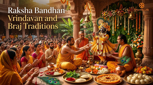 Raksha Bandhan Vrindavan and Braj Traditions by Dharmik Life