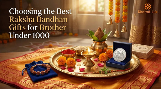 Best Raksha Bandhan Gifts for Brother Under 1000 by Dharmik Life