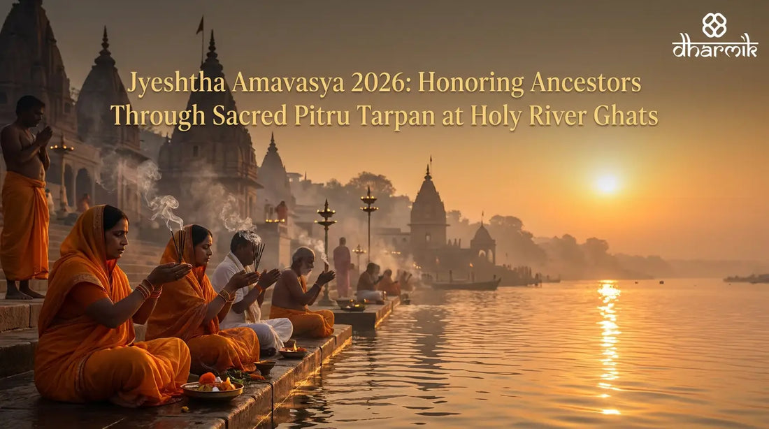 Jyeshtha Amavasya 2026: Honoring Ancestors Through Sacred Pitru Tarpan at Holy River Ghats