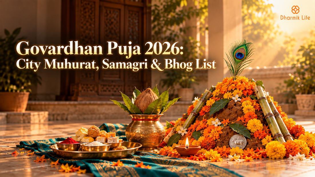 Govardhan Puja 2026: City Muhurat, Samagri Bhog List