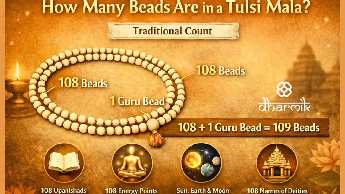 How Many Beads Are in a Tulsi Mala? Meaning Behind the Sacred Number Dharmik