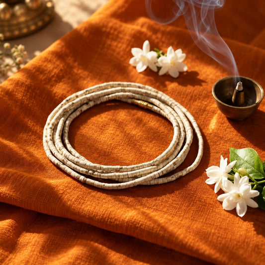 Tulsi Kanthi Mala – Original 2mm Small Beads | 1-Round, 2-Round & 3-Round