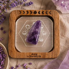 Natural Amethyst Tumble Stone for Calm, Meditation & Positive Energy