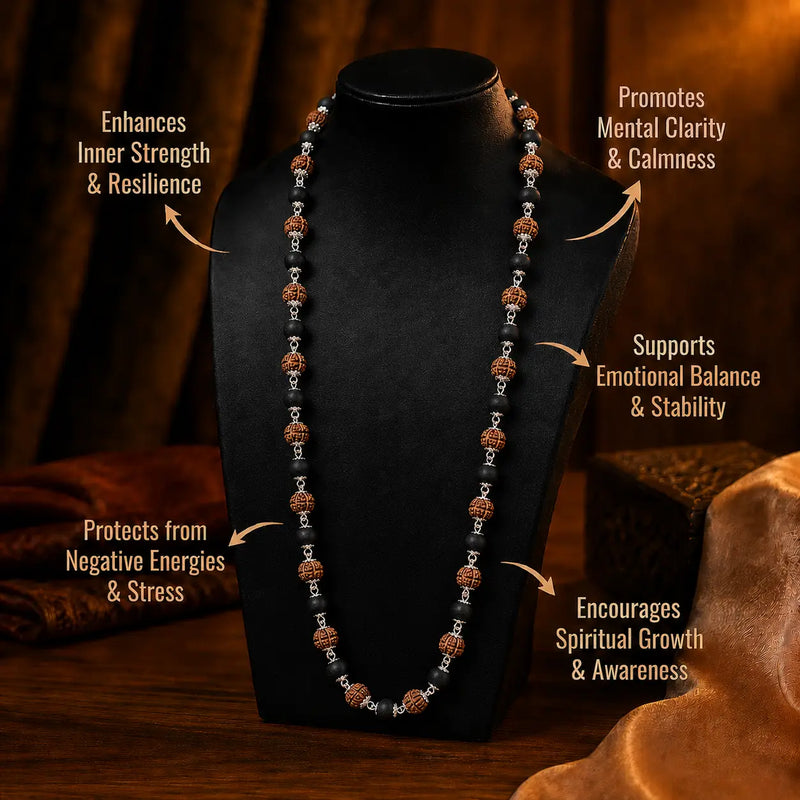 Rudraksha & karungali mala benefits