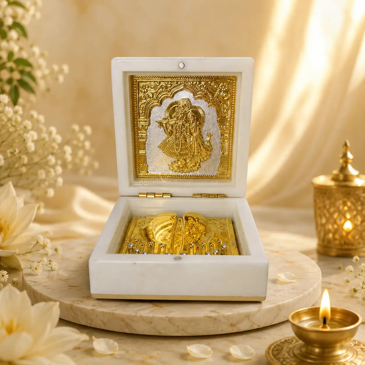 Krishna Ji Rakhi Box for Raksha Bandhan – Blessed in Vrindavan