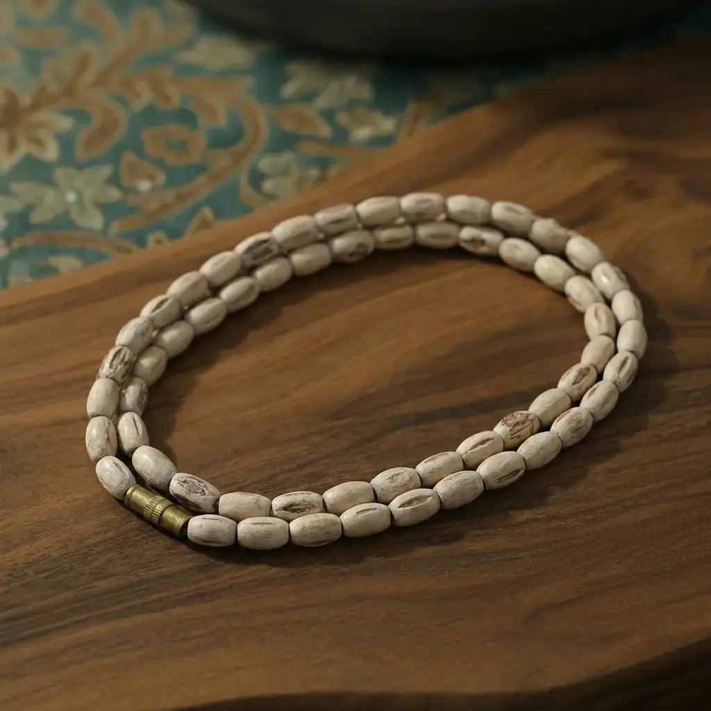Prem Tulsi Mala, Double Round 10mm | Vrindavan Blessed – Dharmik