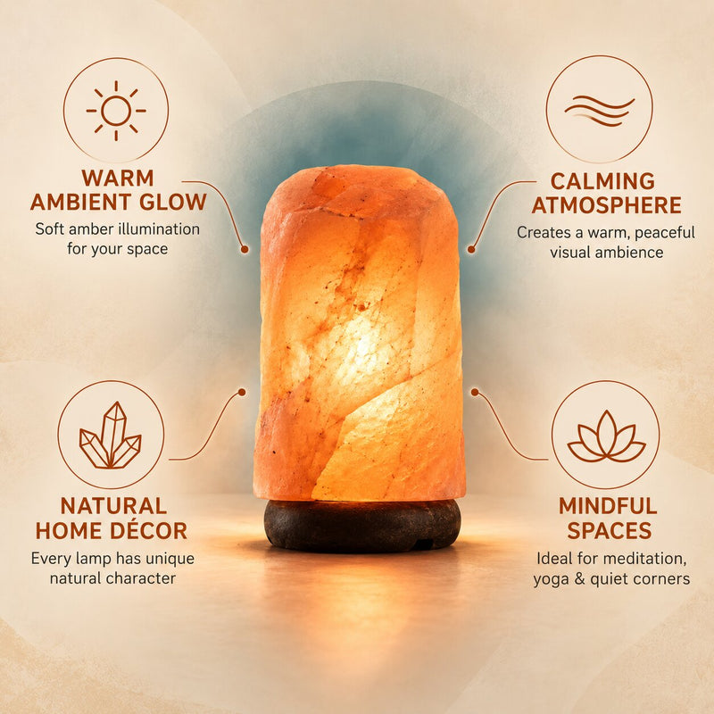 benefits of rock salt lamp