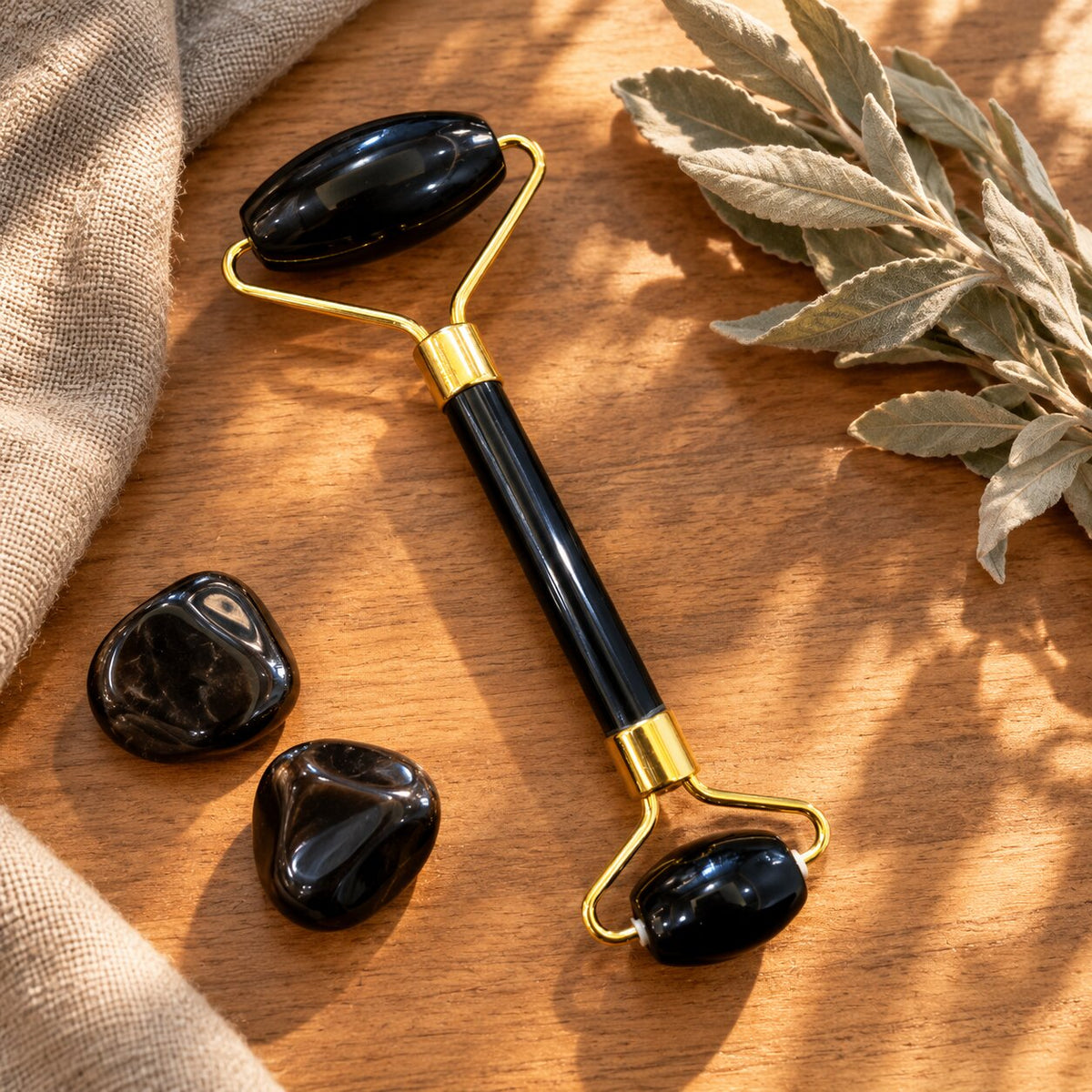 black obsidian regular size roller