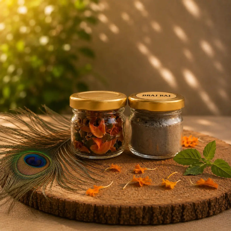 palash ke phool and braj raj combo from vrindavan