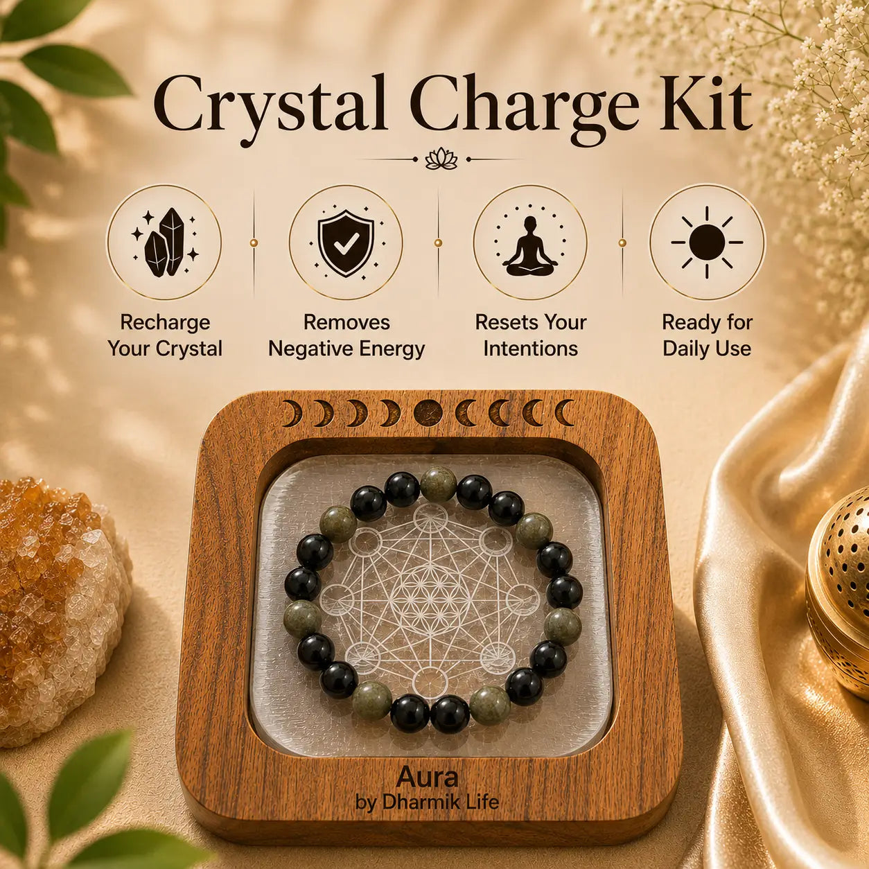 Black obsidian Charge Kit 