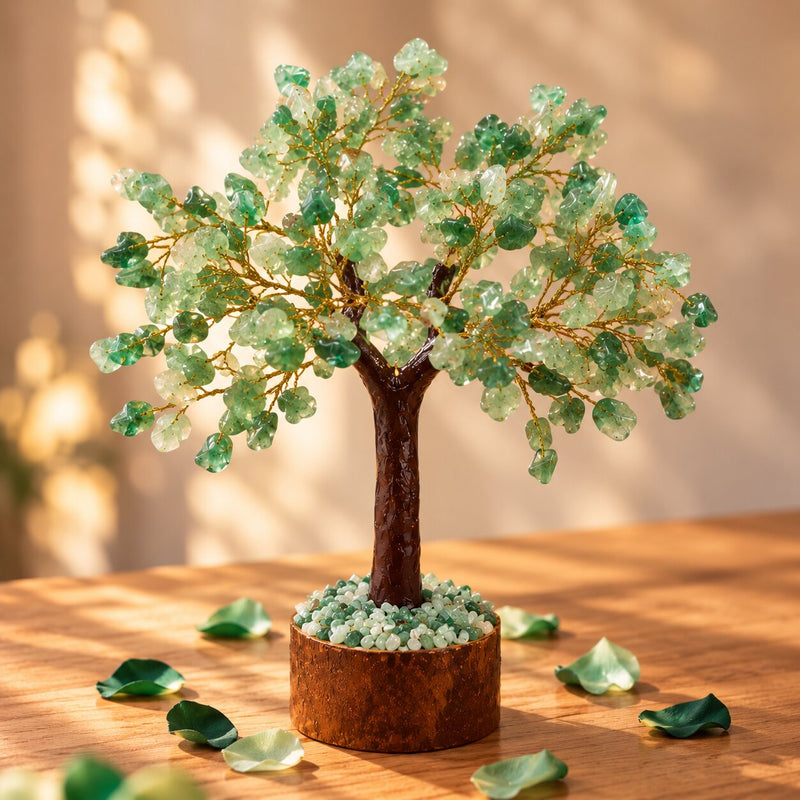 Green Aventurine crystal tree