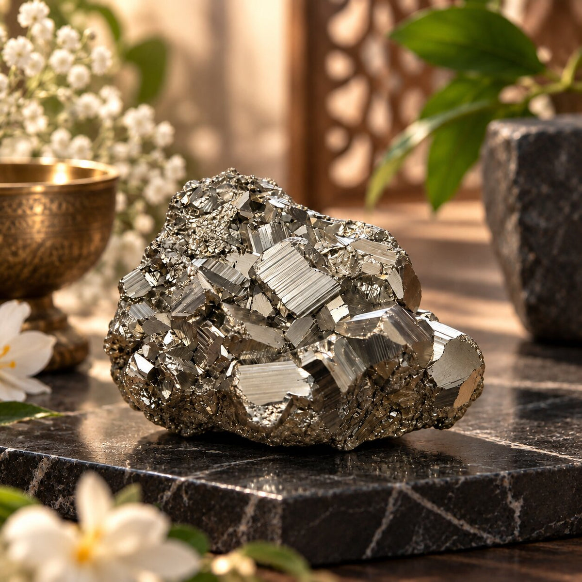premium pyrite stone 