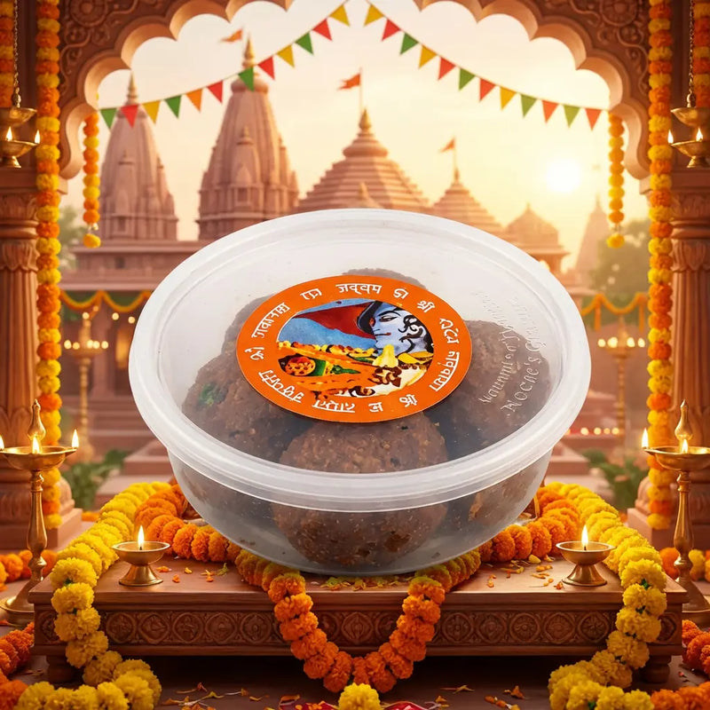 Ram Navami Prasad Box contents — Ayodhya temple sacred items and prasad