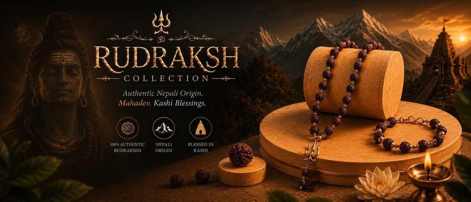 original rudraksha collection by dharmik life