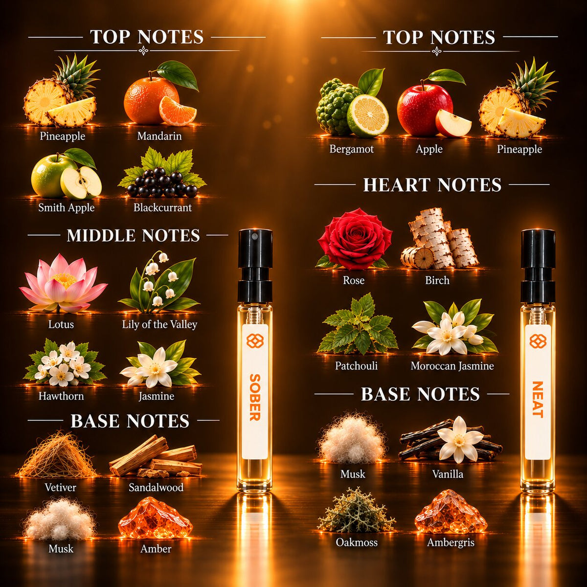 Trial Pack for Men – 4 Perfume Discovery Set